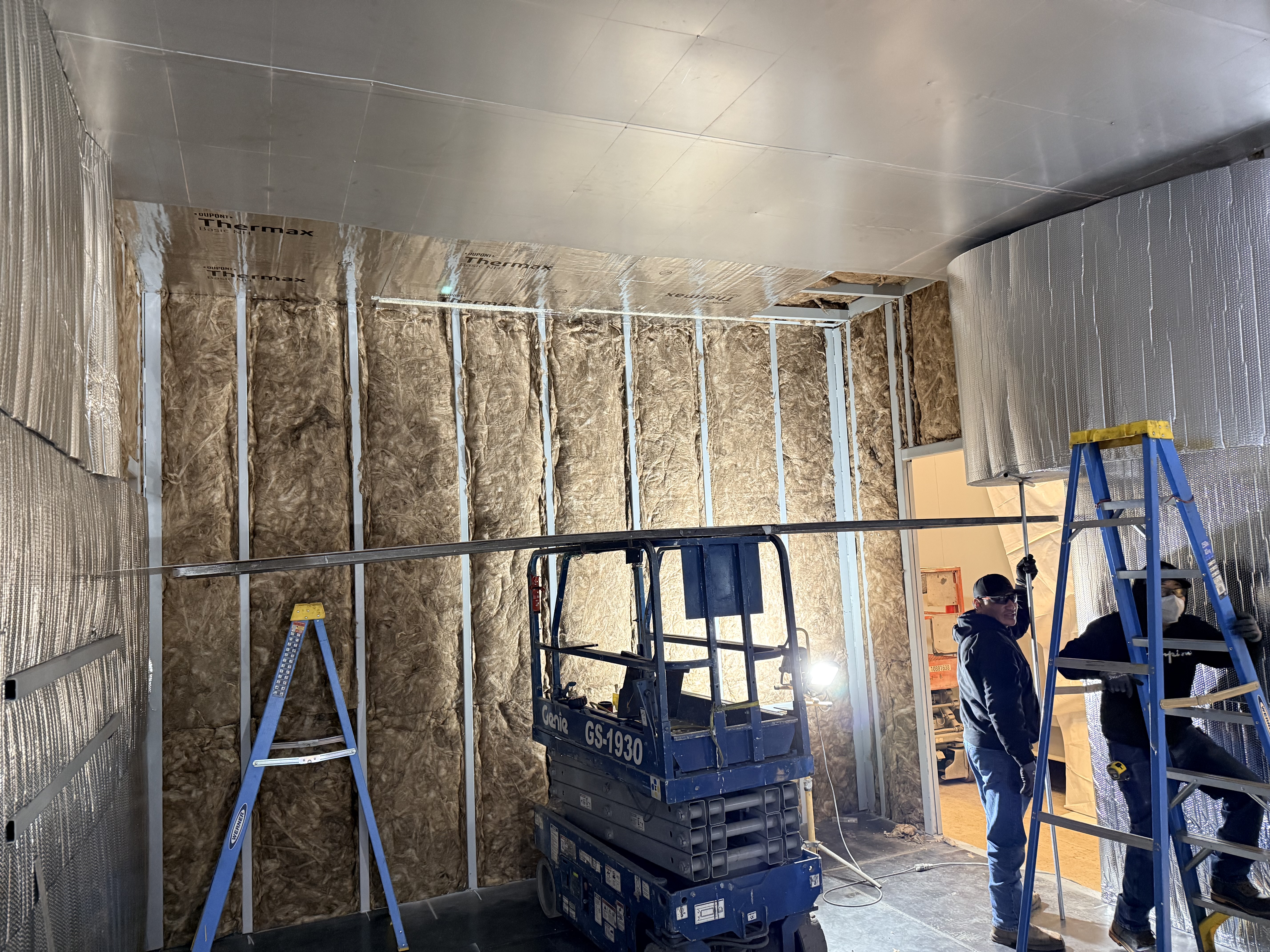 Insulation install