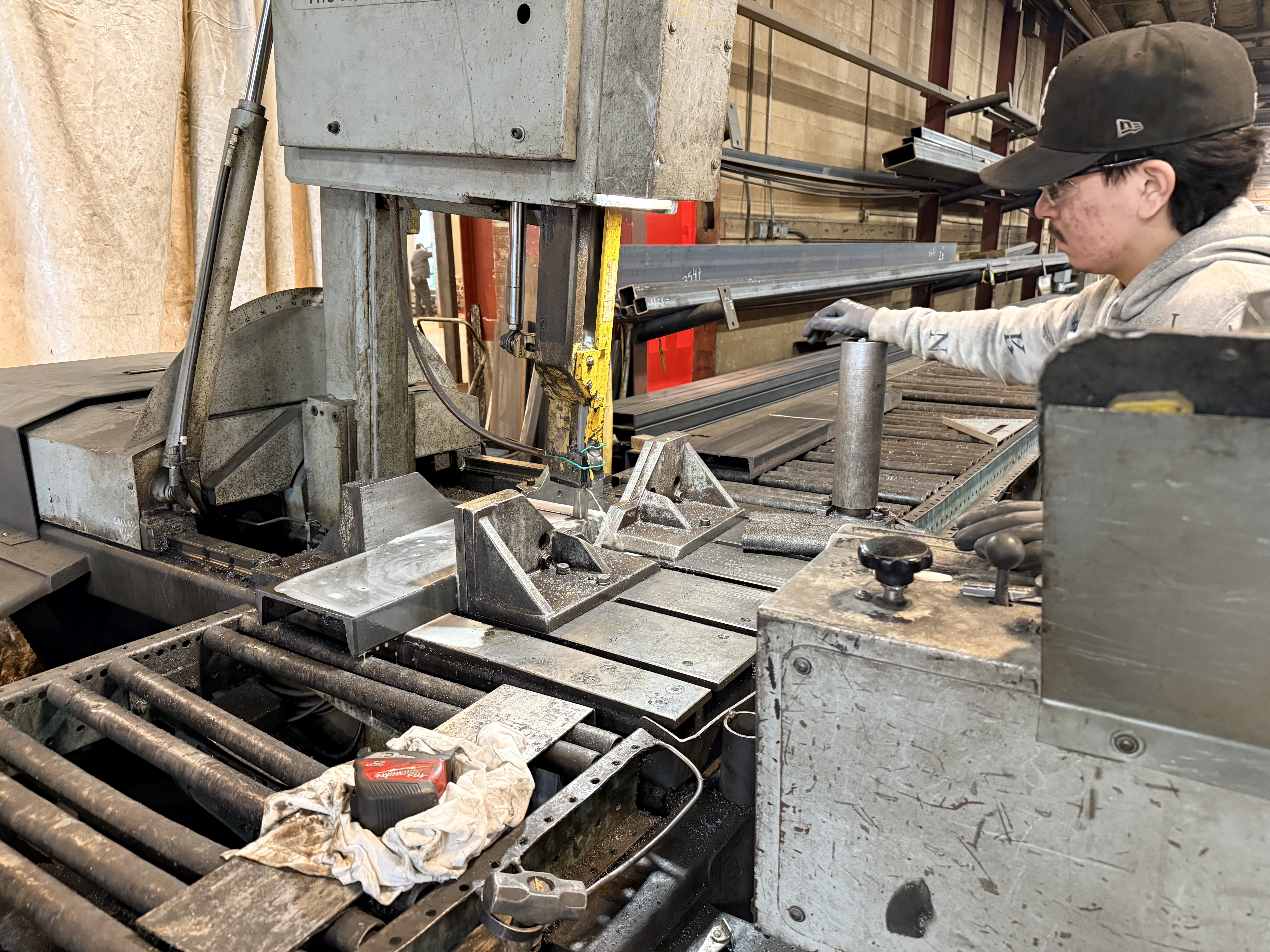Heavy metalwork