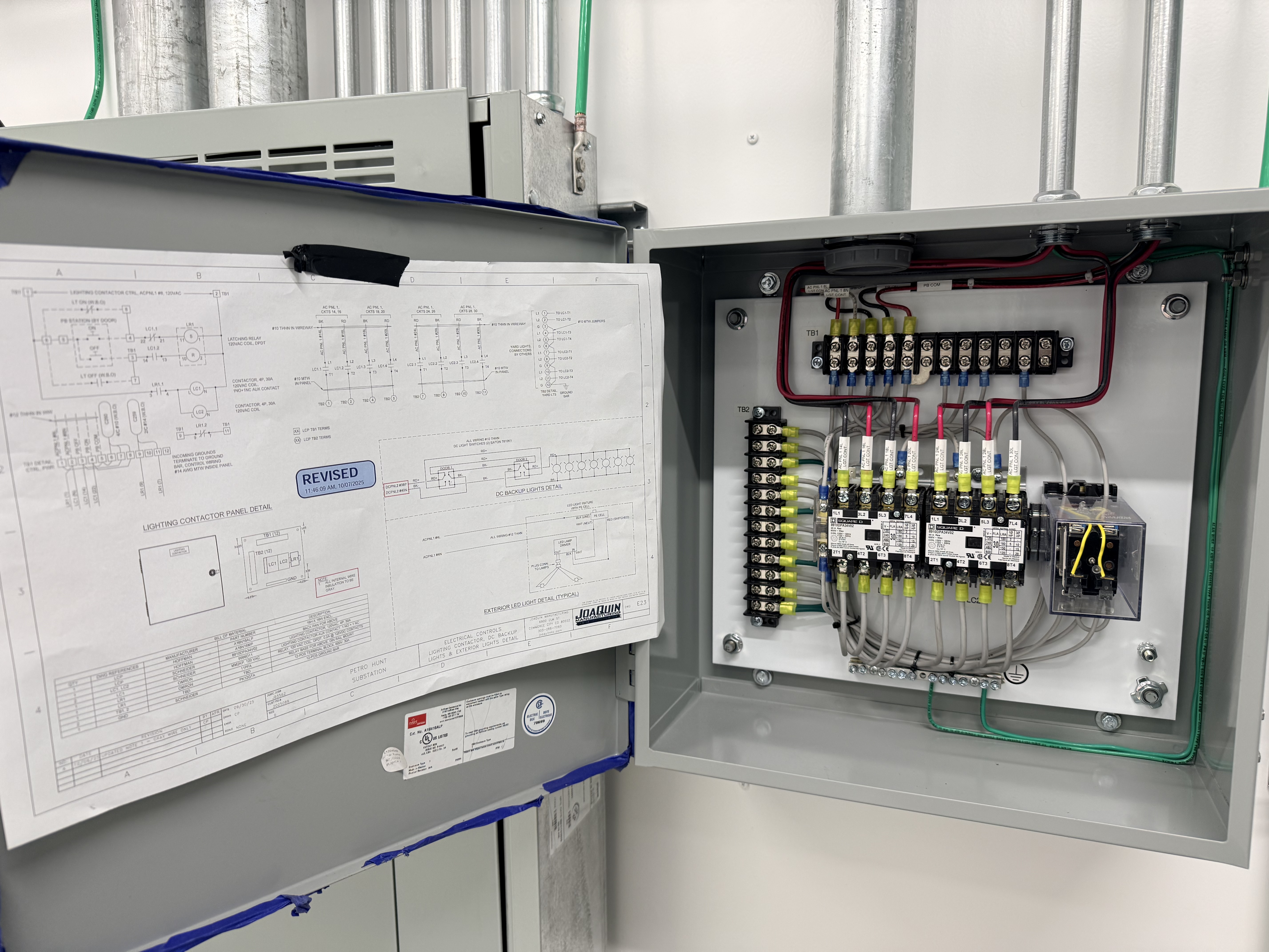 Wiring detail