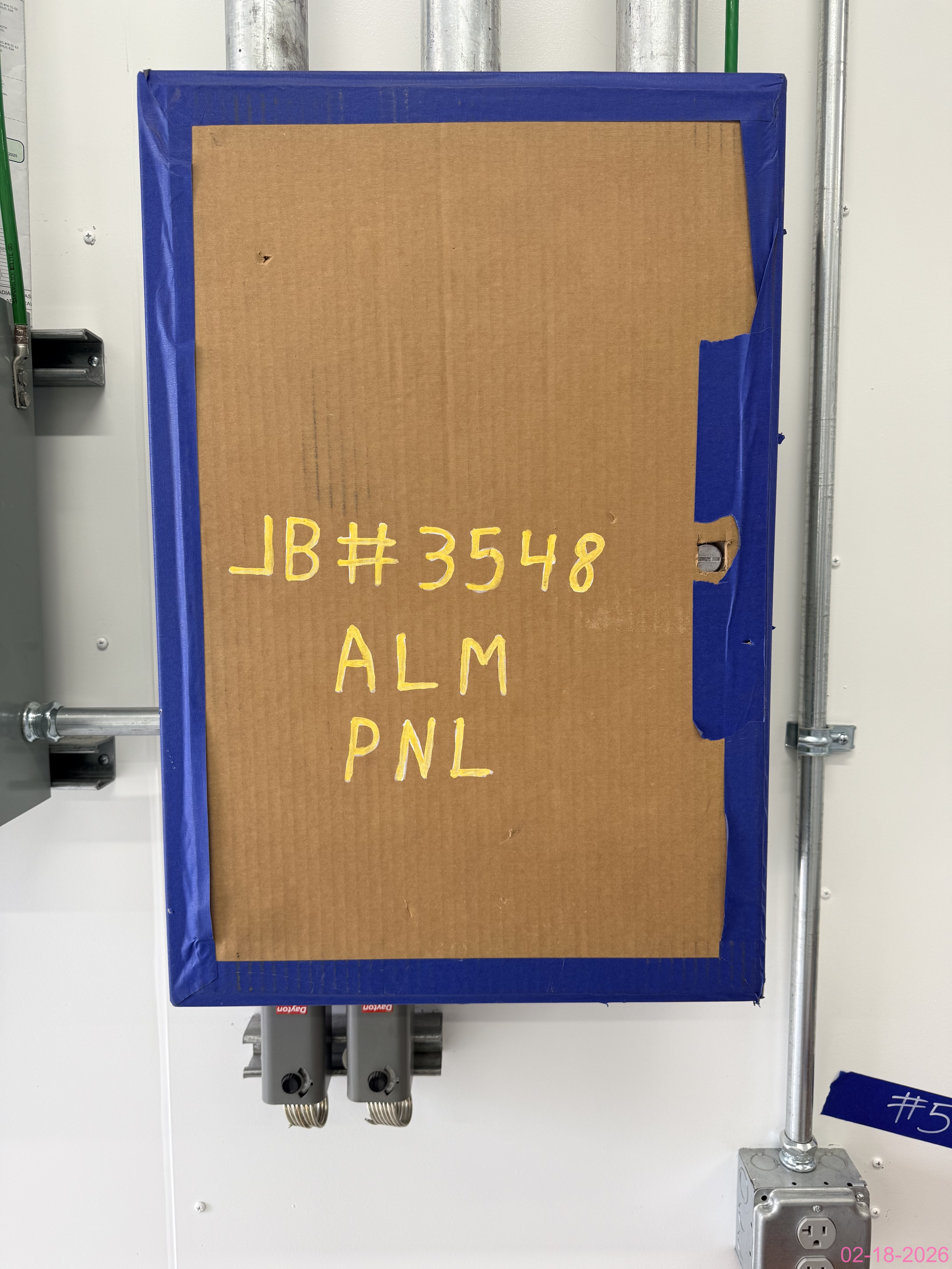 Electrical control panel