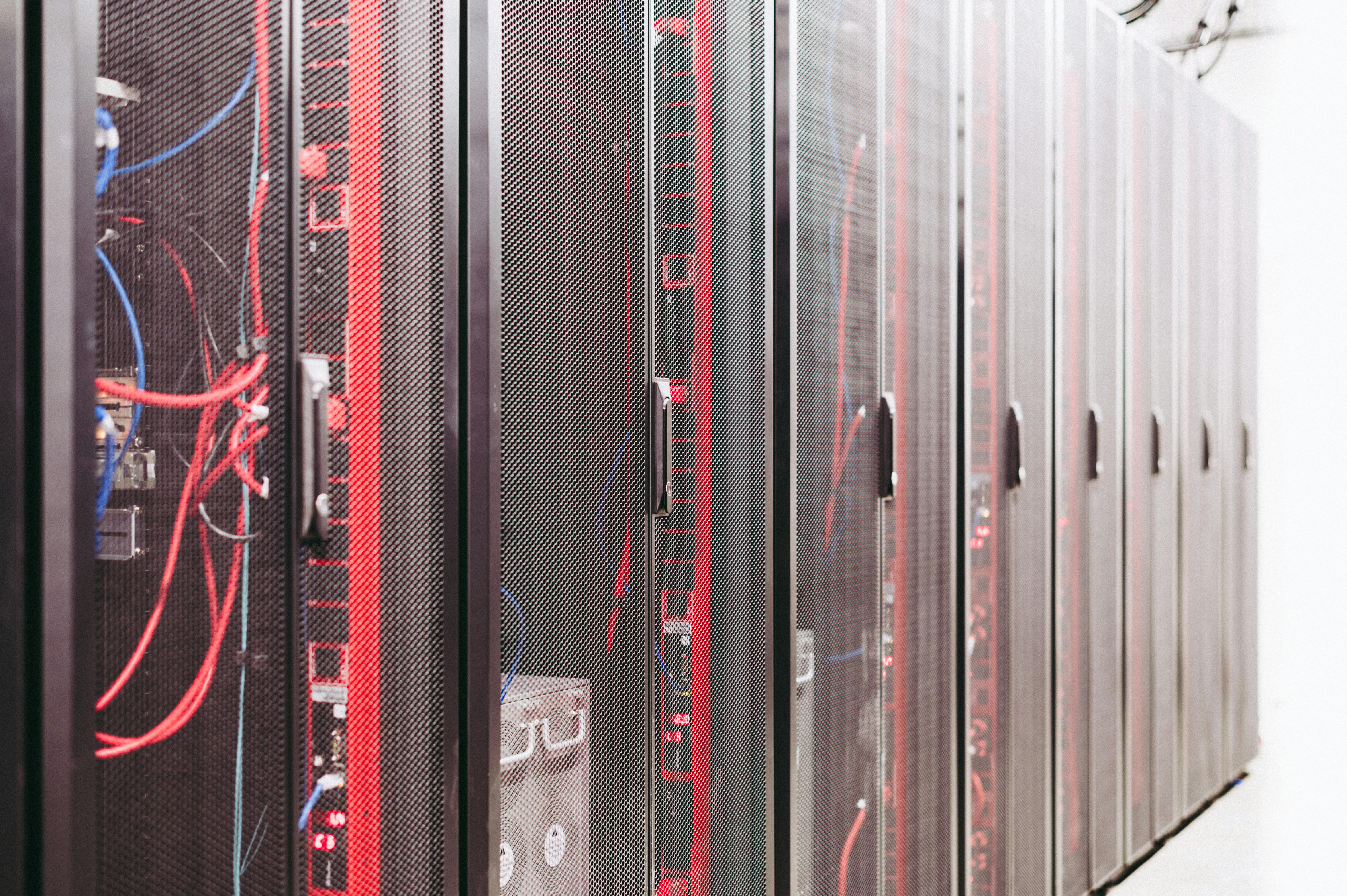 Data center server racks